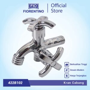 Fiorentino Kran Cabang / Kran Tembok / Kran Air Chrome 422B102
