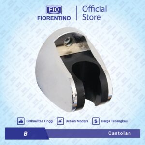 Fiorentino Gantungan / Hanger / Bracket / Cantolan Shower Chrome - B