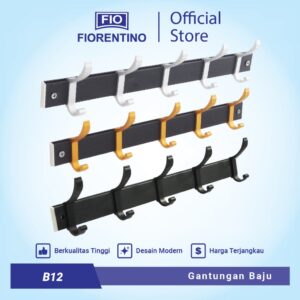 Fiorentino Gantungan Baju / Gantungan Handuk - B12