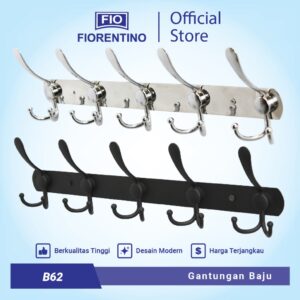 Fiorentino Gantungan Baju / Gantungan Handuk B62-5
