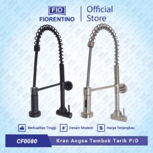 Fiorentino Keran Sink Tarik Tembok Bak Cuci Piring Kran Air Wastafel CF0080
