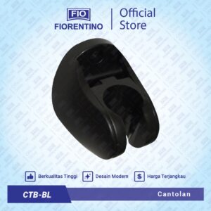 Fiorentino Gantungan / Hanger / Bracket / Cantolan Shower Hitam CTB-BL