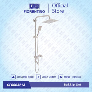 Fiorentino Bakkip Set / Shower Column Set / Tiang Shower Set Panas Dingin - CF666321A
