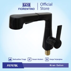Fiorentino  Kran Wastafel Sink Tarik Shower Panas Dingin Keran Air Angsa Bak Cuci Piring F0707