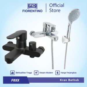 Fiorentino Kran Bathtub Keran Shower Mixer Panas Dingin Bakkip F8XX