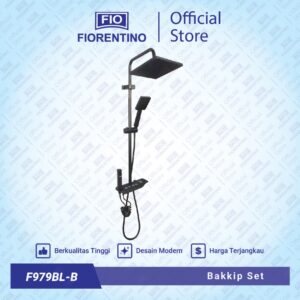 Bakkip Set / Shower Column Set / Tiang Shower Set Panas Dingin - F979BL-B