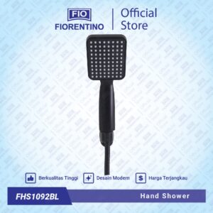 Fiorentino Hand Shower Sower Mandi Set Selang FHS1092BL