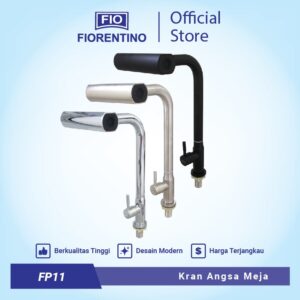 Fiorentino Kran Angsa Tembok / Keran Sink Meja Putar 360 Derajat FP11