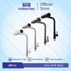 Fiorentino Kran Angsa Tembok / Keran Sink Meja Putar 360 Derajat FP111