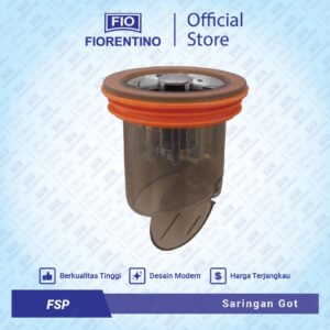 Fiorentino Katup Penutup Otomatis Anti Serangga Kecoa dan Bau Saluran Pembuangan Air / Saringan Got Floor Drain Kamar Mandi FSP