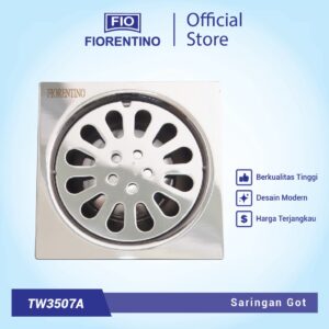 Fiorentino Saringan Got / Floor Drain Stainless TW3507A