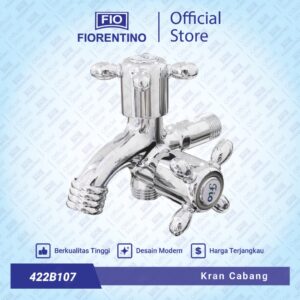 Fiorentino Kran Cabang / Kran Tembok / Kran Air Chrome 422B107
