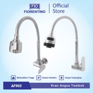 Fiorentino Kran Angsa / Sink Tembok Chrome - AF903+FZ76