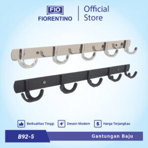 Fiorentino Gantungan Baju Tembok / Gantungan Handuk Dinding - B92-5