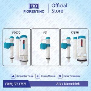 Fiorentino Pelampung Kloset Duduk Plampung Tabung Dual Flush WC