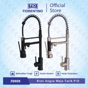 Fiorentino Kran Angsa / Sink Meja / Kran Air Panas Dingin F0909
