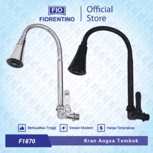 Fiorentino Kran Angsa / Sink Tembok / Kran Air F1870-430