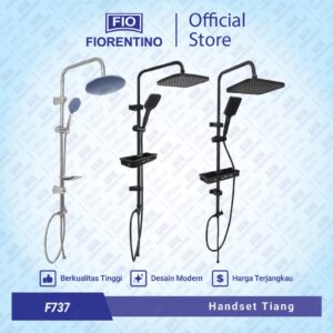 Fiorentino Sower Tiang Set Hand Wall Shower Air Dingin F737