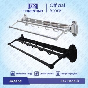 Fiorentino Rak Handuk / Gantungan Handuk Stainless Steel Chrome- FA160