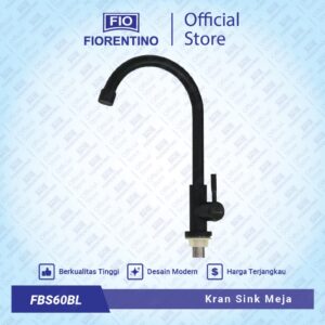 Fiorentino Kran Angsa / Keran Sink Meja FBS60BL