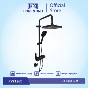 Fiorentino Bakkip Set / Shower Column Set / Tiang Shower Set Panas Dingin - FV212BL