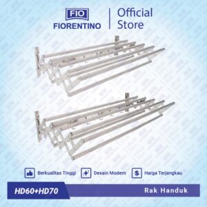 Fiorentino Rak Handuk / Gantungan Handuk Stainless Steel HD-60 / HD-70