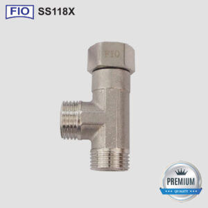 Fiorentino Nepel Sok Tee Drat Dalam 1/2 X Drat Luar 1/2 X Drat Luar 1/2 inchi Nipel Niple Nipple Napel Naple Napple SS118X