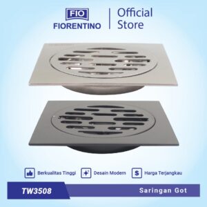 Fiorentino Saringan Got / Floor Drain Stainless TW3508A