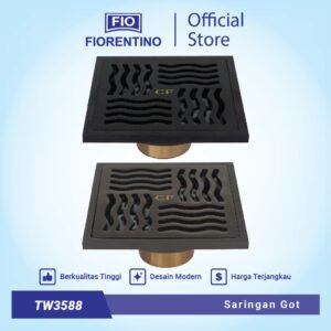 Fiorentino Saringan Got Smart Floor Drain Lubang Pembuangan Air Kamar Mandi TW3388