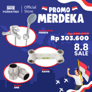 Paket Promo 2 Agustus 2026 (Kran Mixer Bathtub + Elbow + DNS)