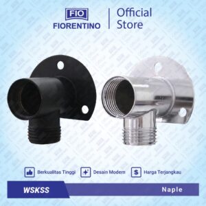 Fiorentino Bracket Tee Wall Shower WSKSS