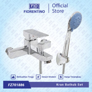 Fiorentino Kran Bathtub Keran Shower Mixer Panas Dingin Bakkip Kamar Mandi FZ701886